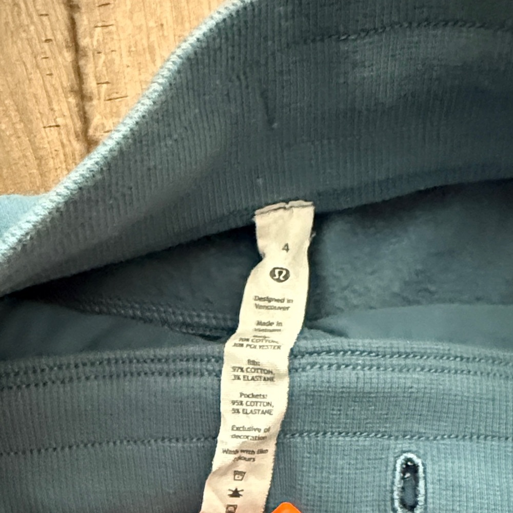 lululemon athletica utilitech Blue scuba sweatpants - Picture 2 of 2